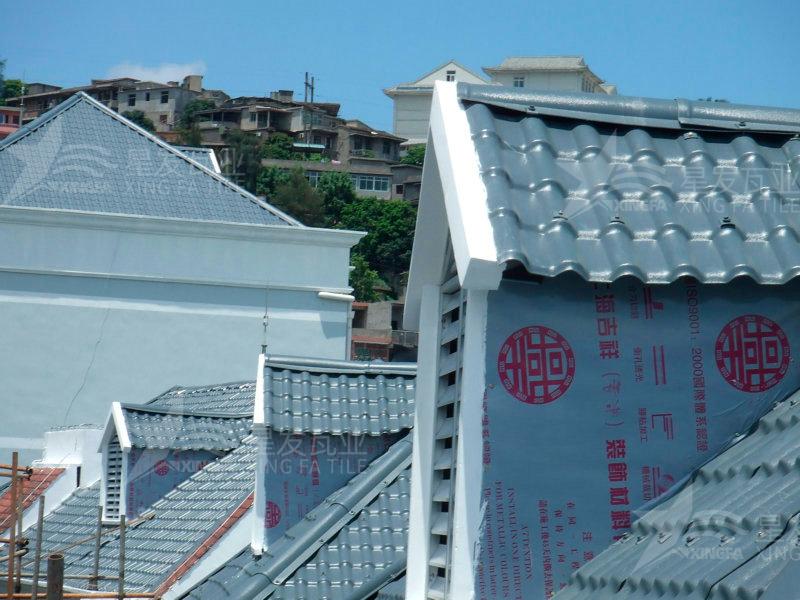 濮阳市面上的树脂瓦价格大概多少钱一平方呢？